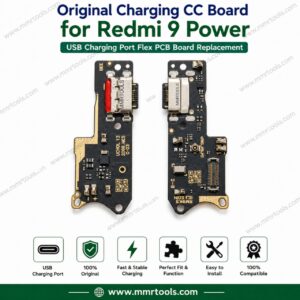 Original Charging CC Board for Redmi 9 Power | USB Charging Port Flex PCB Board Replacement | 100% Compatible