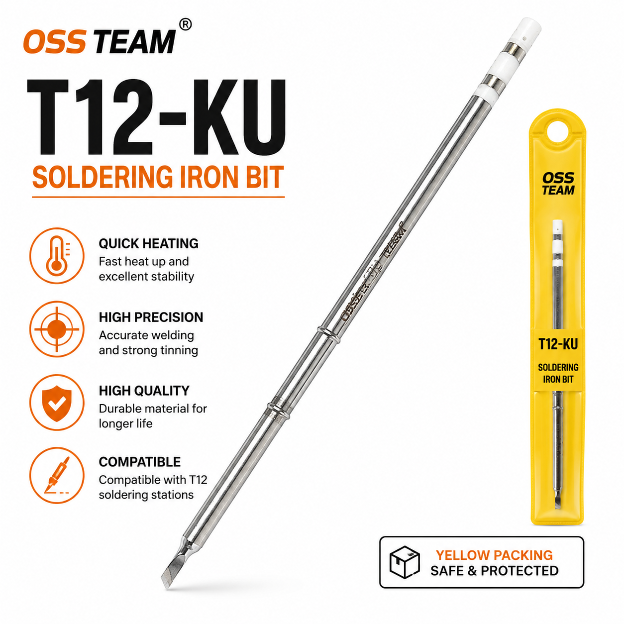 T12-KU Soldering Iron Bit