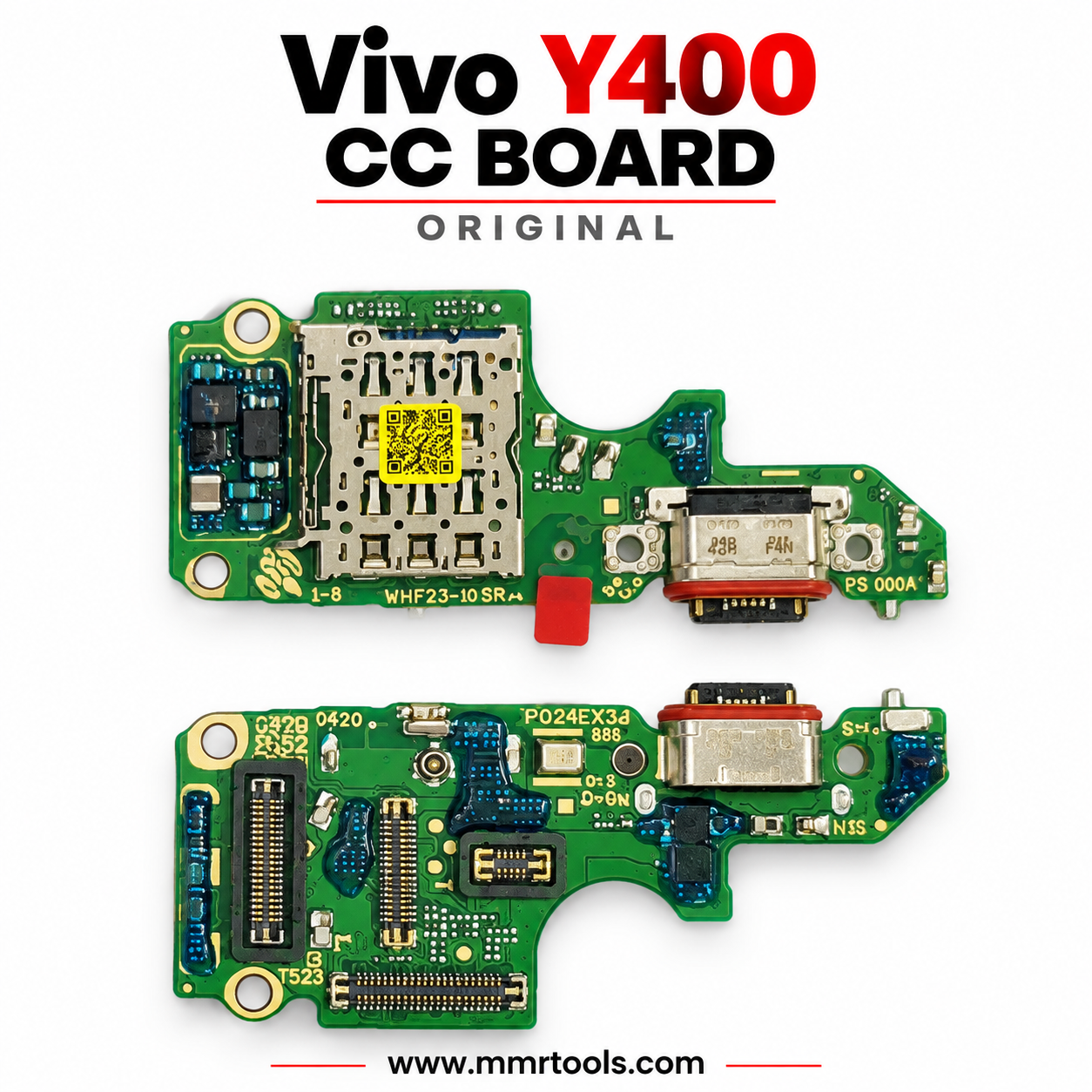 Vivo Y400 CC Board Original Charging Connector PCB