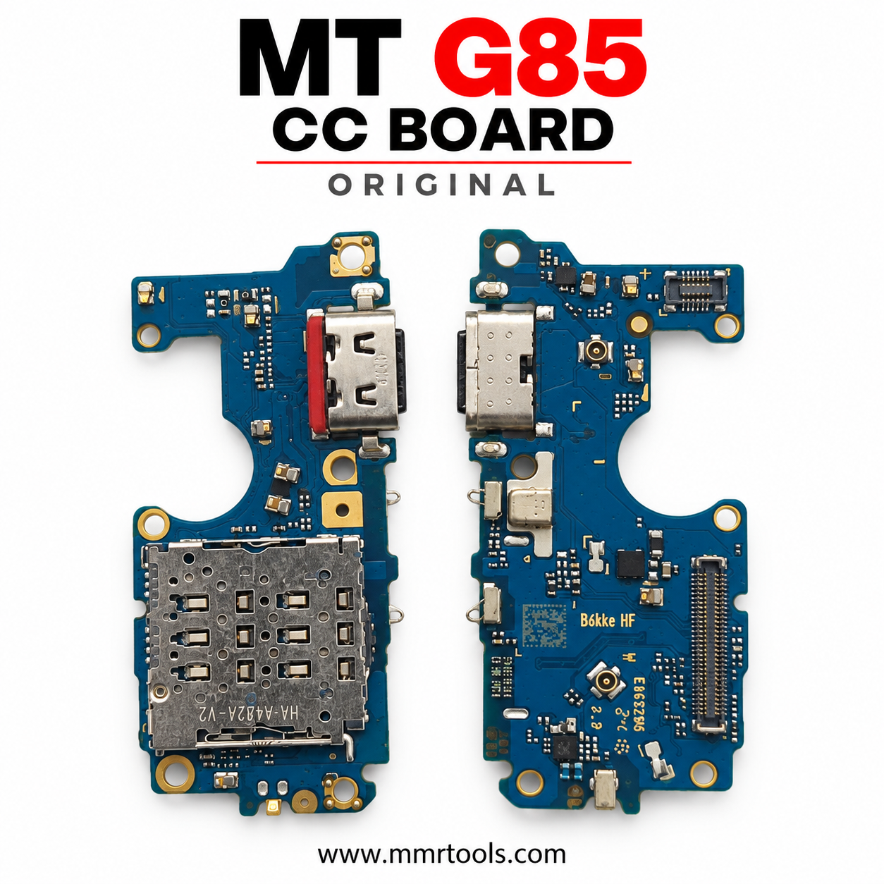Motorola G85 CC Board Original Charging Connector PCB