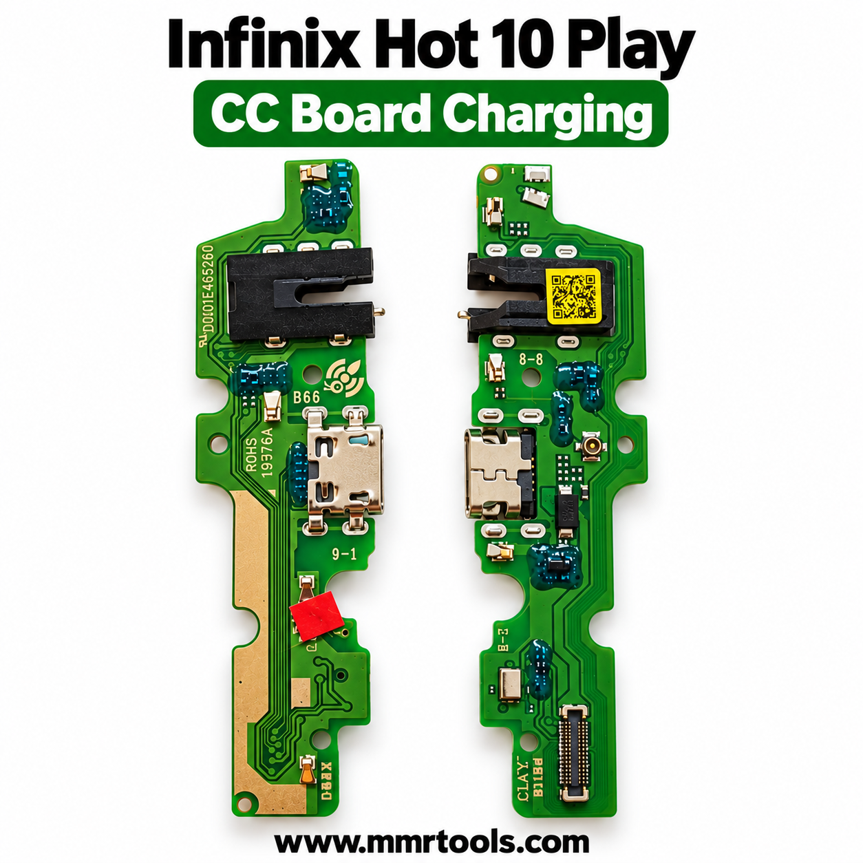 Infinix Hot 10 Play CC Board Charging Connector PCB