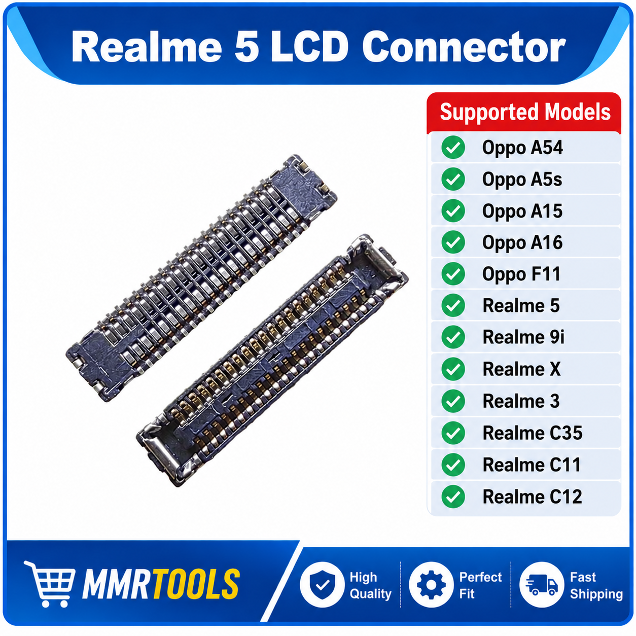 Realme 5 LCD Display Flex Connector